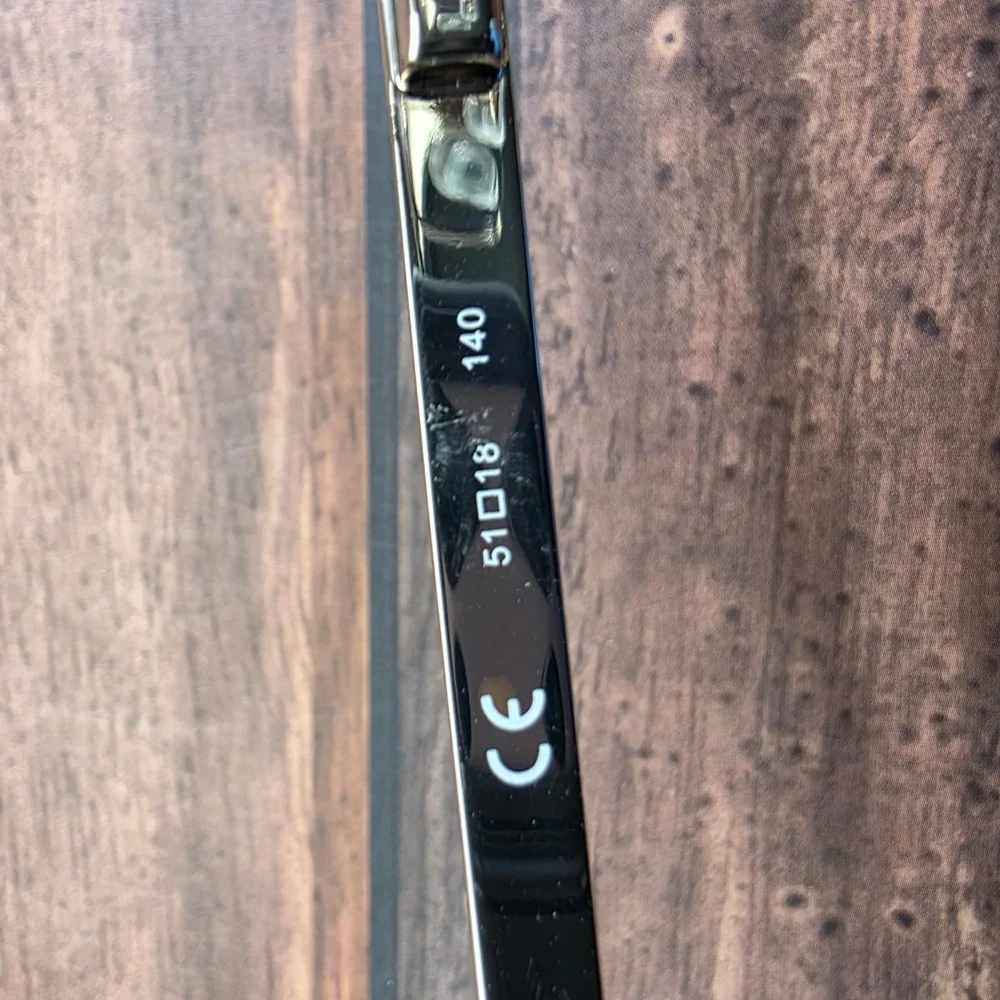 Nautica NL05012 001‎ Black Gold Cat Eye Eyeglasses Frames 51-18-140 Womens